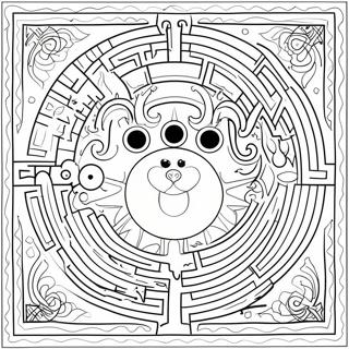 Labyrinth Coloring Page 22191-17839