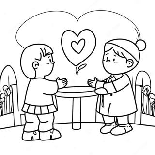 Heartwarming Forgiveness Scene Coloring Page 22222-17868