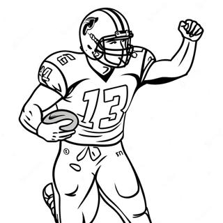 Christian Mccaffrey Coloring Pages