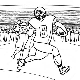 Christian Mccaffrey Coloring Pages