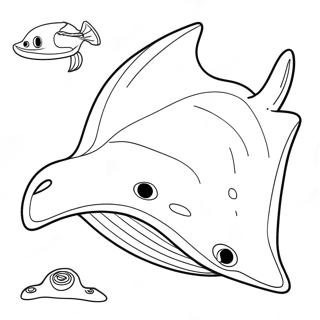 Stingray Coloring Page 22261-17894