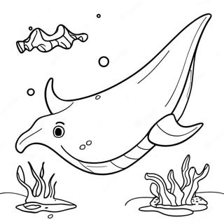 Stingray Coloring Page 22261-17895