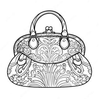 Purse Coloring Page 22271-17901