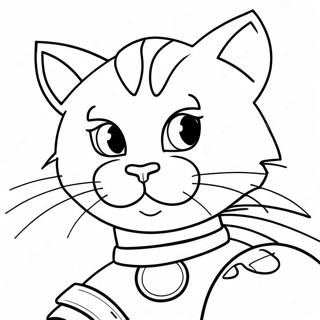 Realistic Warrior Cat Coloring Pages