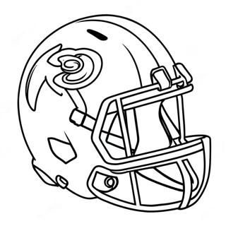 Nfl Helmets Coloring Page 22301-17928