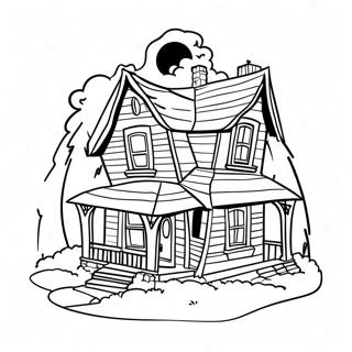 Monster House Coloring Pages