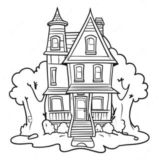 Monster House Coloring Page 22321-17943