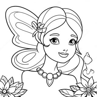 Enchanting Fairy Coloring Page 2232-1828