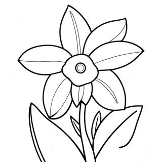 Daffodil Coloring Page 22351-17962