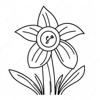 Daffodil Coloring Page 22351-17964