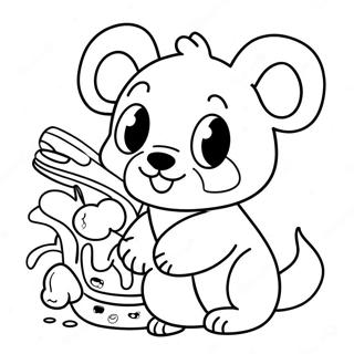 Kids Coloring Pages With Cute Animals 22401-18006