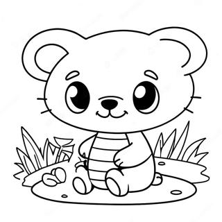 Kids Coloring Pages With Cute Animals 22401-18008