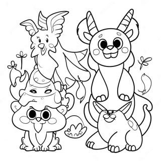 Fun Kids Coloring Pages Of Fantasy Creatures 22402-18014