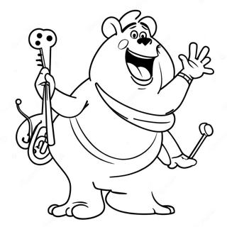 Sing 2 Movie Characters Coloring Page 2241-1829