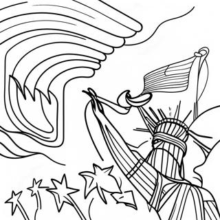 Patriotic Constitution Day Coloring Page 22422-18031