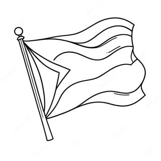 Palestine Flag Coloring Page 22501-18090