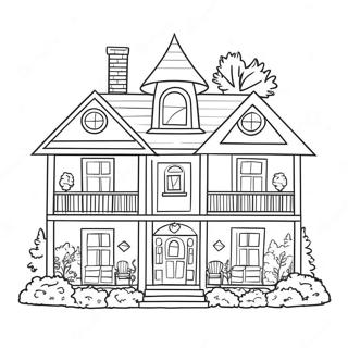 Gabby S Dollhouse Coloring Page 22521-18102