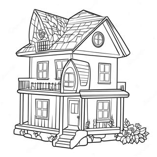 Gabby S Dollhouse Coloring Page 22521-18103