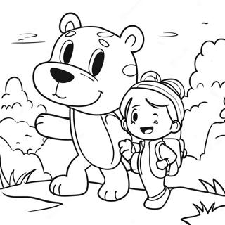 Calvin And Hobbes Adventure Coloring Page 22532-18112