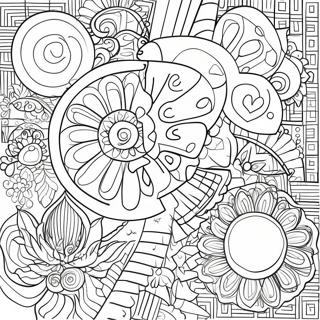 Colorful Format Shapes Coloring Page 22542-18124