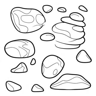 Types Of Rocks Coloring Pages