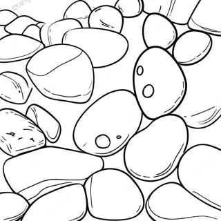 Colorful Igneous Rocks Coloring Page 22562-18133