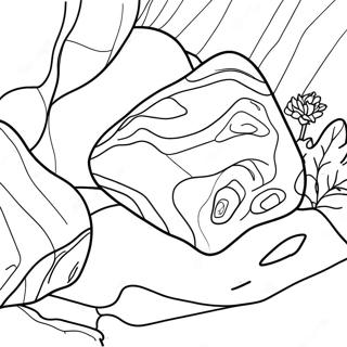 Colorful Igneous Rocks Coloring Page 22562-18134