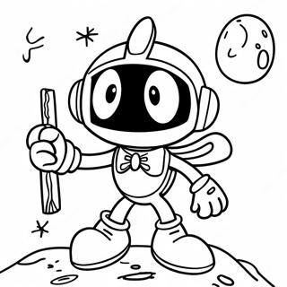 Marvin The Martian Coloring Pages