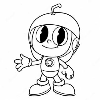 Marvin The Martian Coloring Page 22631-18182