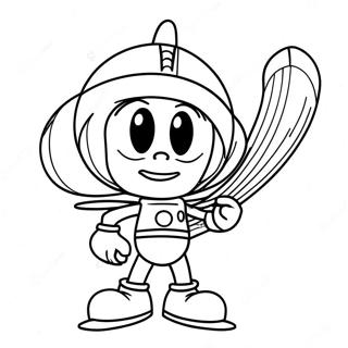 Marvin The Martian Coloring Page 22631-18184