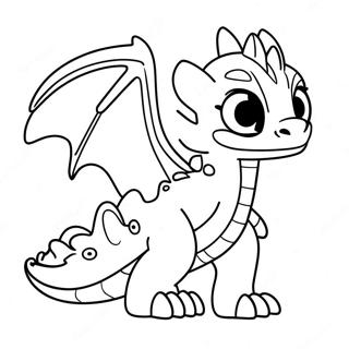 Night Fury Coloring Page 22641-18189