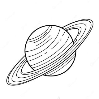 Saturn Coloring Pages