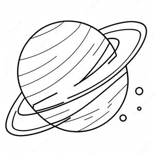 Saturn Planet Coloring Page 22661-18208