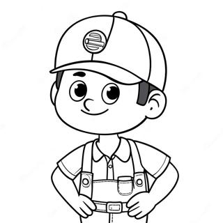 Handy Manny Coloring Pages