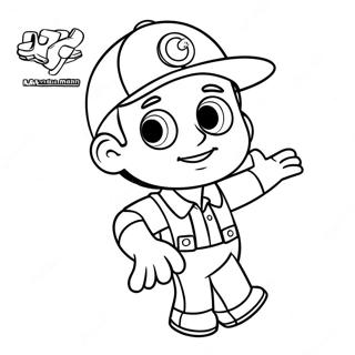 Handy Manny Coloring Page 22681-18224