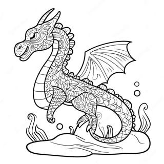 Sea Dragon Coloring Page 22711-18250