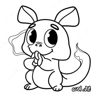 Goo Jit Zu Coloring Page 2271-1860