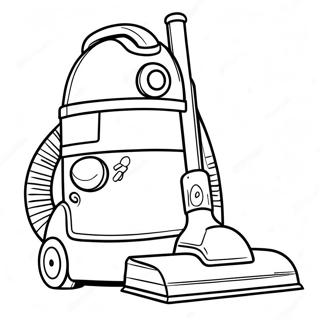 Vacuum Cleaner Coloring Page 22721-18254