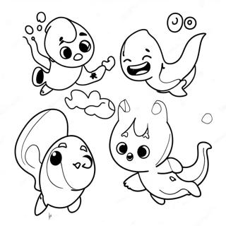 Goo Jit Zu Heroes In Action Coloring Page 2272-1861