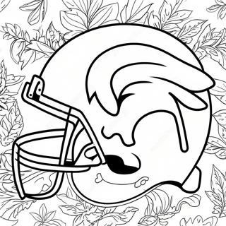 Denver Broncos Logo Coloring Page 22771-18290