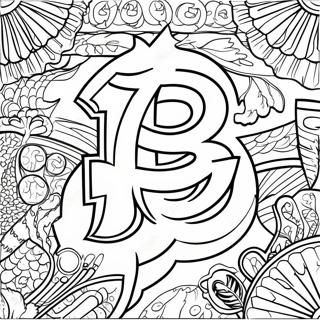 Braves Logo Coloring Page 22801-18318