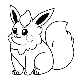 Flareon Coloring Page 22811-18322