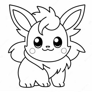 Flareon Coloring Page 22811-18324