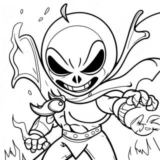 Spawn Coloring Pages