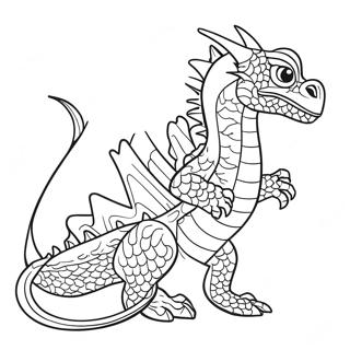 Water Dragon Coloring Page 22861-18365