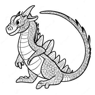 Water Dragon Coloring Page 22861-18366