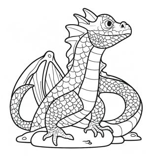 Water Dragon Coloring Page 22861-18367