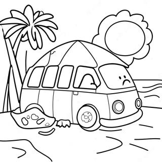 Summer Fun For Preschoolers Coloring Page 22871-18375