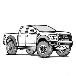 Ford Raptor Truck Coloring Page 22881-18382