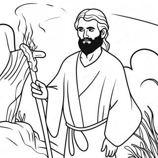 Elijah Coloring Page 22891-18391